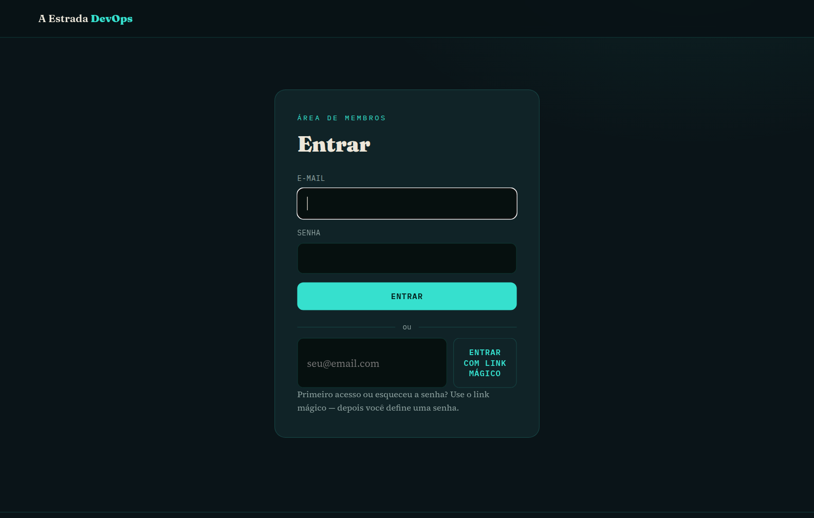 Acesso por login
